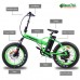 Складной Электрический велосипед детский GreenTag GTM-20B